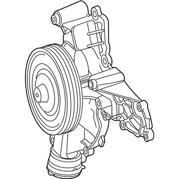 2011 Mercedes-Benz SL550 Water Pump - 273-200-02-01-80