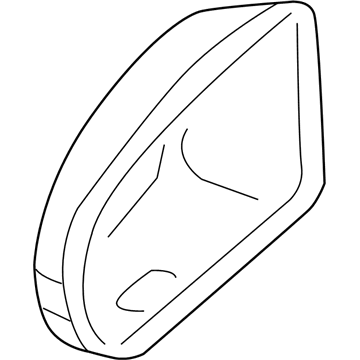 Mercedes-Benz 164-810-03-64-9650 Housing Cover