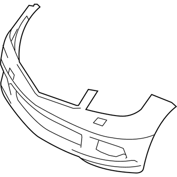 Mercedes-Benz 204-880-11-40 Bumper Cover