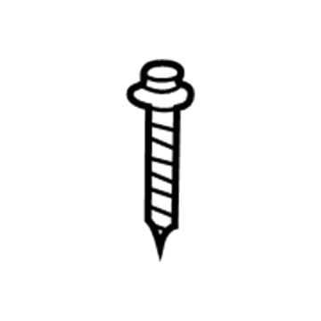 Mercedes-Benz 140-990-00-17 Headlamp Assembly Screw