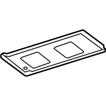 Mercedes-Benz G550 Battery Trays - 251-610-00-73