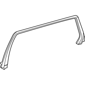 Mercedes-Benz 210-735-03-71-9B51 Window Trim