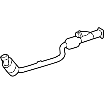 Mercedes-Benz CLK350 Catalytic Converter - 203-490-93-19