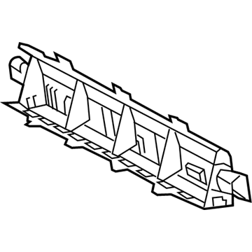 Mercedes-Benz 218-505-20-30 Rear Duct