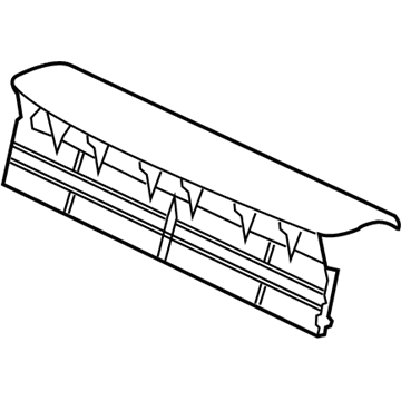 Mercedes-Benz 212-505-45-30 Upper Duct