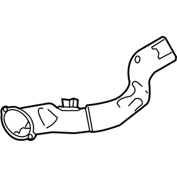 Mercedes-Benz 218-528-10-08 Air Duct