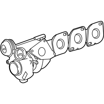 Mercedes-Benz 278-090-38-80-80 Turbocharger