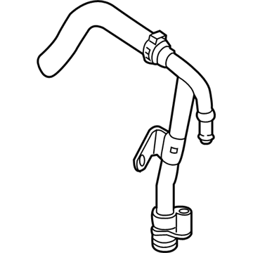 Mercedes-Benz G550 Coolant Pipe - 177-200-34-51