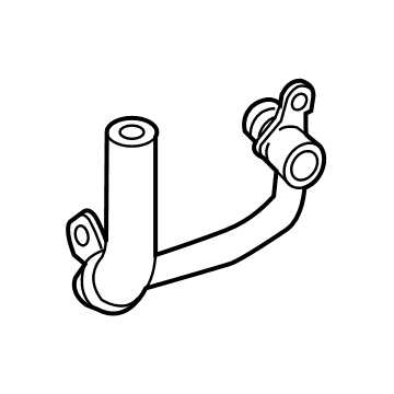 Mercedes-Benz 177-200-33-51 Coolant Line