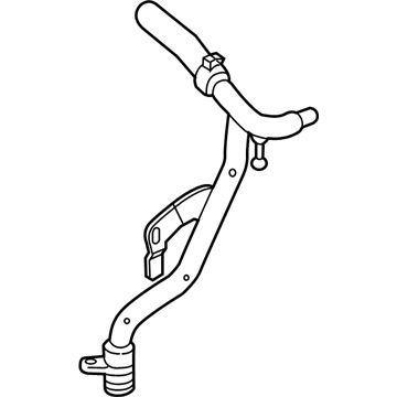 Mercedes-Benz G550 Coolant Pipe - 177-200-10-01