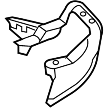 Mercedes-Benz 156-885-74-01 Trim Bezel Bracket