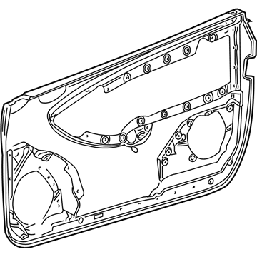 Mercedes-Benz 209-720-59-63-7F42 Door Trim Panel