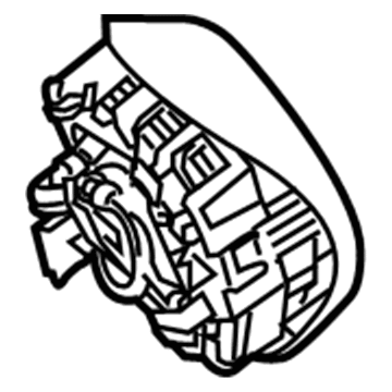 Mercedes-Benz 000-860-14-04-9116 Driver Inflator Module