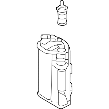 Mercedes-Benz E400 Canister Purge Valves - 212-470-04-59