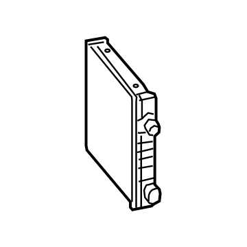 Mercedes-Benz 099-500-54-00 Auxiliary Radiator