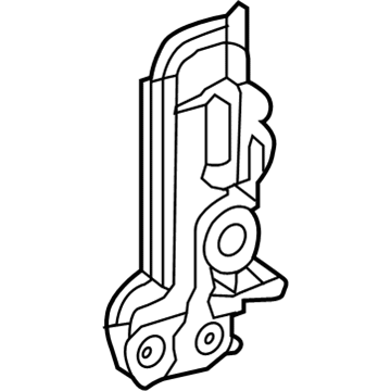 Mercedes-Benz 217-505-04-00 Oil Cooler Side Bracket