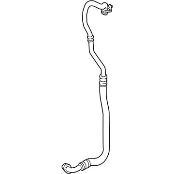 Mercedes-Benz 217-500-04-72 Oil Line