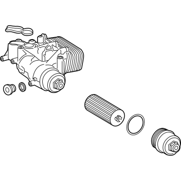 Mercedes-Benz 139-180-22-00 Oil Filter Housing