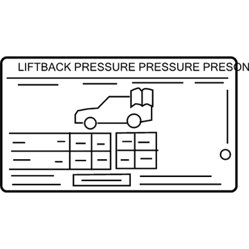 Mercedes-Benz 207-584-71-00 Label