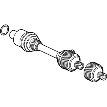 2019 Mercedes-Benz S450 Axle Shaft - 222-330-50-00