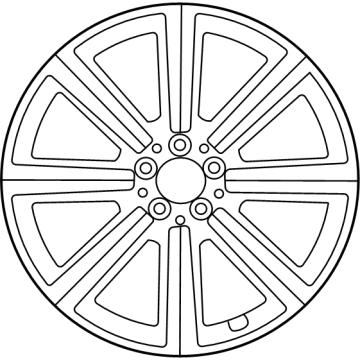 2022 Mercedes-Benz GLS450 Alloy Wheels - 167-401-09-00-7X21