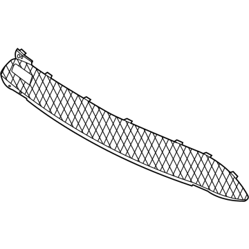 Mercedes-Benz 118-885-12-01 Lower Grille