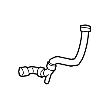 Mercedes-Benz G550 Coolant Pipe - 463-500-16-01