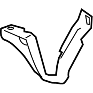 Mercedes-Benz 164-520-05-32 Front Shield Stay