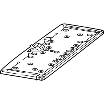 Mercedes-Benz 213-680-33-02 Cushion Frame