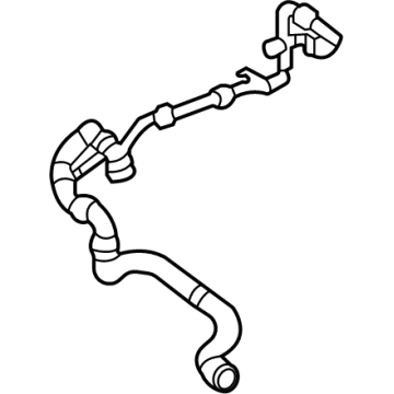 Mercedes-Benz 232-501-56-01 Coolant Hose