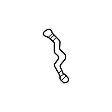 Mercedes-Benz 232-501-16-01 Coolant Hose