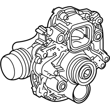 2023 Mercedes-Benz C43 AMG Water Pump - 139-200-00-00