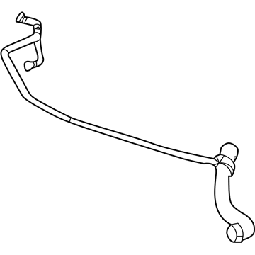 Mercedes-Benz SLC43 AMG Radiator Hose - 172-501-26-00