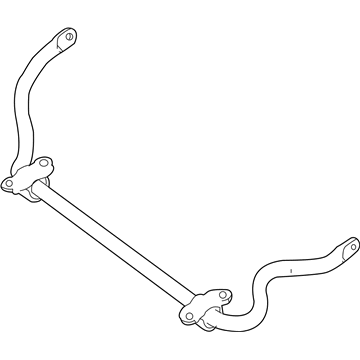 2010 Mercedes-Benz C63 AMG Sway Bar - 204-323-24-65