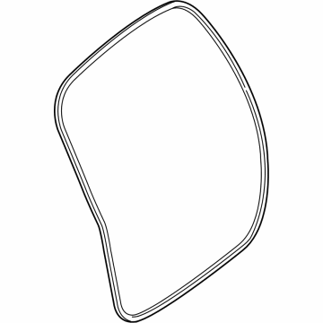 Mercedes-Benz GLE550e Weather Strip - 166-740-01-78