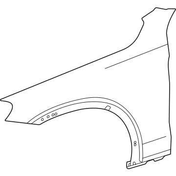 Mercedes-Benz 254-880-93-00 Fender