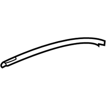 Mercedes-Benz 170-790-01-66 Side Seal Retainer Strip