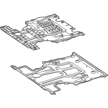 Mercedes-Benz 167-520-41-00 Center Shield