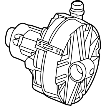 2013 Mercedes-Benz SLK250 Air Injection Pump - 000-140-67-85