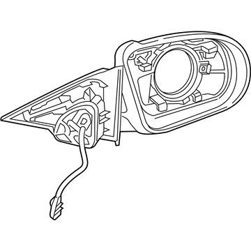 Mercedes-Benz 253-810-28-02 Mirror Base