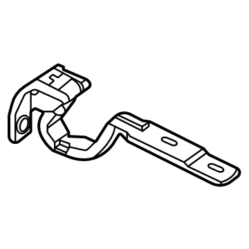 Mercedes-Benz EQS 450+ SUV Door Hinge - 296-740-29-00