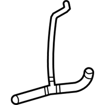 2009 Mercedes-Benz S550 Coolant Pipe - 221-501-68-84