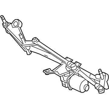 Mercedes-Benz GLA250 Windshield Wiper Motors - 176-820-00-40