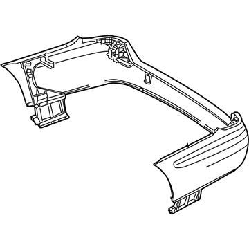 2006 Mercedes-Benz E55 AMG Bumper - 211-880-15-83