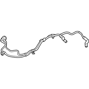 Mercedes-Benz GLC350e Radiator Hose - 253-501-70-00