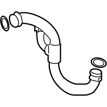 Mercedes-Benz 212-501-33-82 Lower Hose