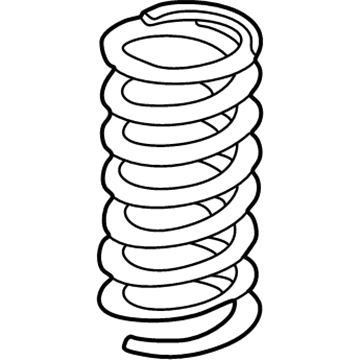 1999 Mercedes-Benz CLK430 Coil Springs - 202-324-31-04