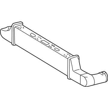 1999 Mercedes-Benz E300 Intercooler - 210-500-18-00