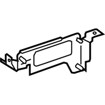 Mercedes-Benz 164-540-06-40 Control Module Bracket