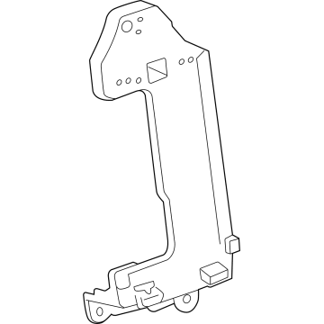 Mercedes-Benz 223-545-72-00 Fuse & Relay Box Bracket